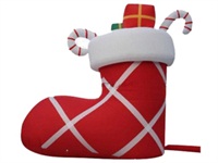 Customized 8 Foot Tall Christmas Inflatable Socks Prop