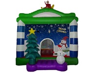 Inflatable Christmas Theme Bouncer Jumping House