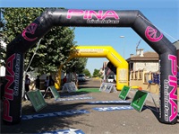 Custom Arco Pina Adevertising Inflatable Angel Archway Display