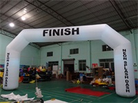 Custom 25 Foot Angel Advertising Inflatable Race Arch