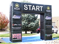 Custom North Coast Square Leg Inflatable Race Arch