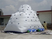 Iceberg Water Climbing Wall Lake Mountain 15 Feet High