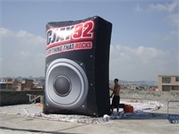 Every Thing That Rocks GJAY 92 Inflatable Speaker Model 14 Foot in Height