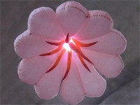 1.5m Diameter LED Light Inflatable Flower Stage Decoration