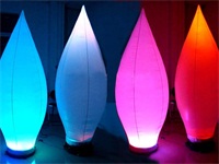 2m Height LED Light Inflatable Decoration for Bar,Event or Party