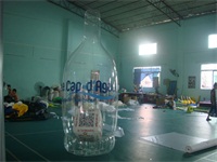 Air Sealed Welding PVC Inflatable Bottle 3m High