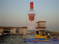 Smirnoff Vodka Advertising Inflatable Bottle Model for Sales Promotions