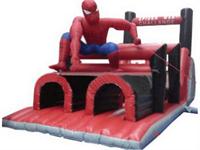 34 Feet Inflatable Spiderman Obstacle Challenge for Sale