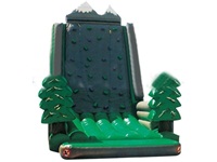 New Design Twin Peaks Inflatable Rock Climbing Wall for Sales Promotion