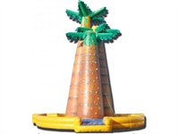 Palm Trees Inflatable Rock Climbing Wall