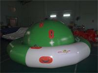 Aqua Green Inflatable Saturn Water Toys Diameter 12 Foot