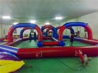 Inflatable Zorb Ball Race Track