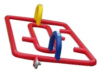 Inflatable Race Car Track