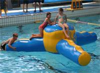 Aqua Runs Tri Star Inflatable Water Games