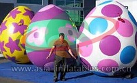 Big Inflatable Easter Egg For Easter Holiday Decoration