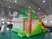 Exciting and Interesting Inflatable Elephant Jumping Castle