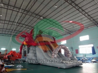 High Quality Giant Inflatable Kylin Slide for Amusement Park