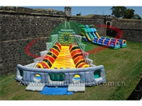 Inflatable Voodoo Pyramid Slide