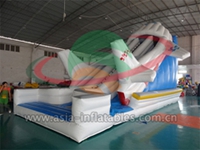 Inflatable Air Force Plane Slide