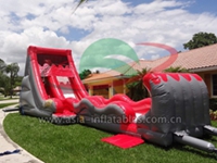 18 ft Volcano Water Slide With Slip N Slide