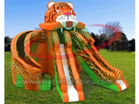 Large Tiger Slide With Double Lane