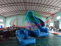 Inflatable Corckscrew Water Slide