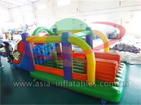 Children Inflatable Moonwalk Combo