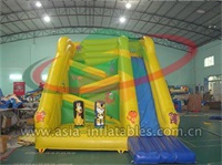 Party Rental Inflatable Yellow Dry Slide
