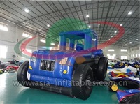 Inflatable Blue Tractor Bouncer