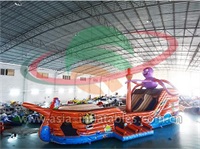 Giant Inflatable Octopus Pirate Bouncer