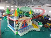Inflatable Dragon Jumping Castle Combo