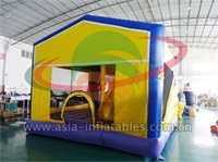 Inflatable Cubic Bouncer With Removable Cartoon Panels