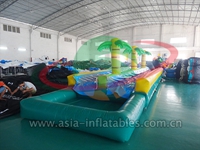 Inflatable Splash Palm Tree Water Slip N Slide