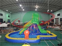 Plummet Falls Adventure Inflatable Water Slide Comobo