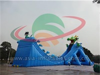 49FT Inflatable Water Slide For Water Park And Event
