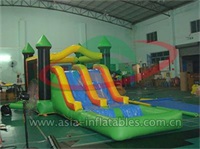 Inflatable Slide With Pool Combo