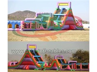 Giant The Beast Challenge Course Run, The Beast Inflatable Obstacle Course Race for Events