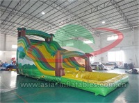 Inflatable Jungle Palm Tree Water Slide