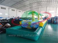 Inflatable Splash Palm Tree Water Slip N Slide