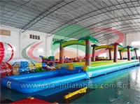 Inflatable Double Water Slip N Slide