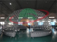 Inflatable 2 Layers Bubble Dome House