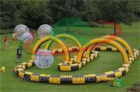 Inflatable Zorb Ball Race Track for Amusement Park