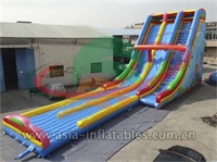 Inflatable Giant Dual Lane Water Slide