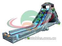 Inflatable Log Jammer Extrem Water Slide