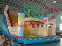 Giant Inflatable Tower Castle Slide