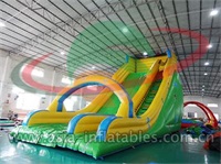 Inflatable Single Lane Dry Slide