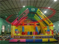 Inflatable Slide With Arches