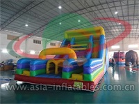 Double Lane Inflatable Slide