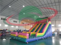 Dual Lane Inflatable Slide