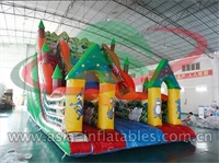 Inflatable Animal Forest Slide